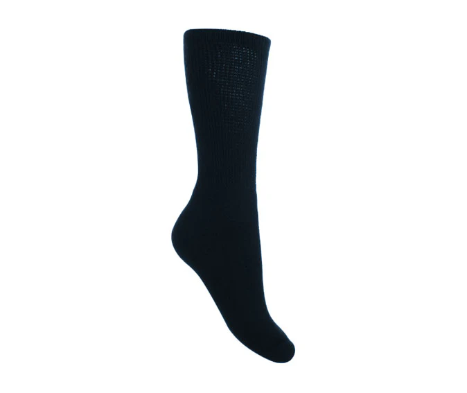 Womens Wide Fit HJ HJ91 Softop Cotton Socks - Image 4