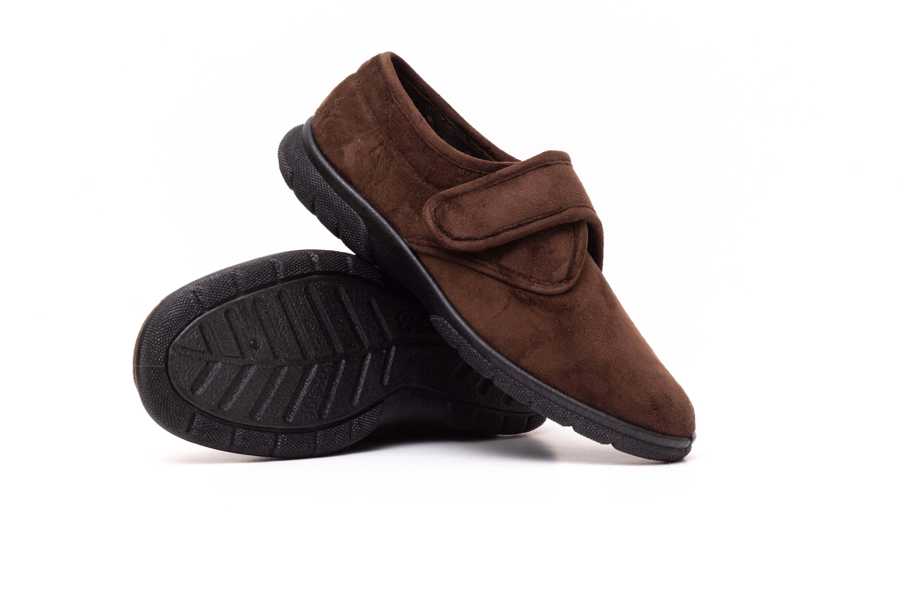 Mens Wide Fit DB Daniel Slippers - Image 9