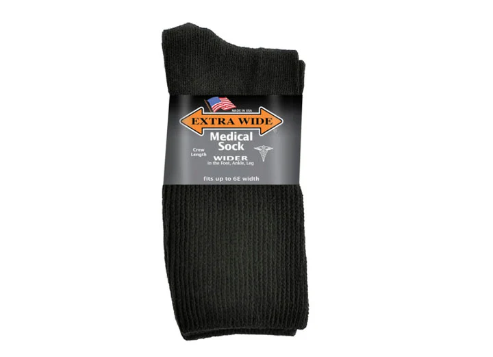 Mens Extra Wide 5850 Comfort Fit Medical Socks - Image 2