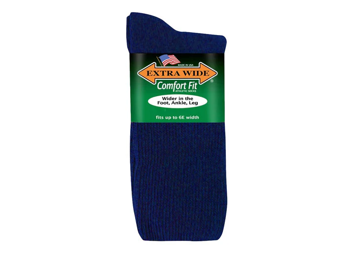 Mens Extra Wide 6100 Comfort Fit Athletic Socks - Image 3