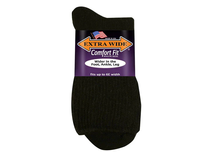 Mens Extra Wide 7500 Comfort Fit Anklet Socks - Image 2