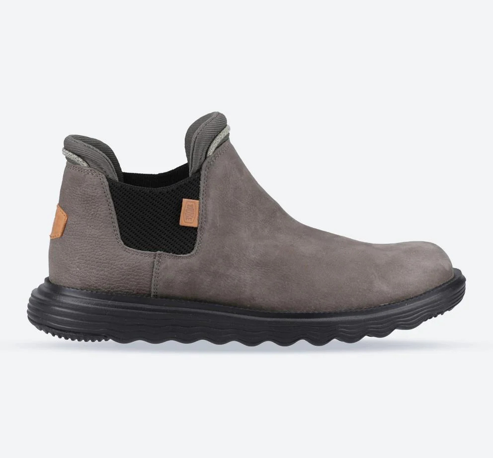 Men's Heydude Branson Classic Slip On Boots - Grey