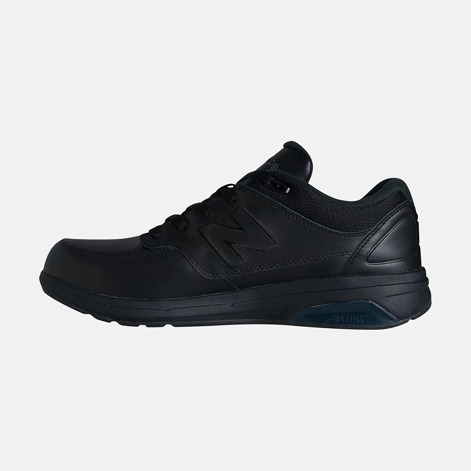 Mens Wide Fit New Balance MW813BK Walking Trainers - Image 3