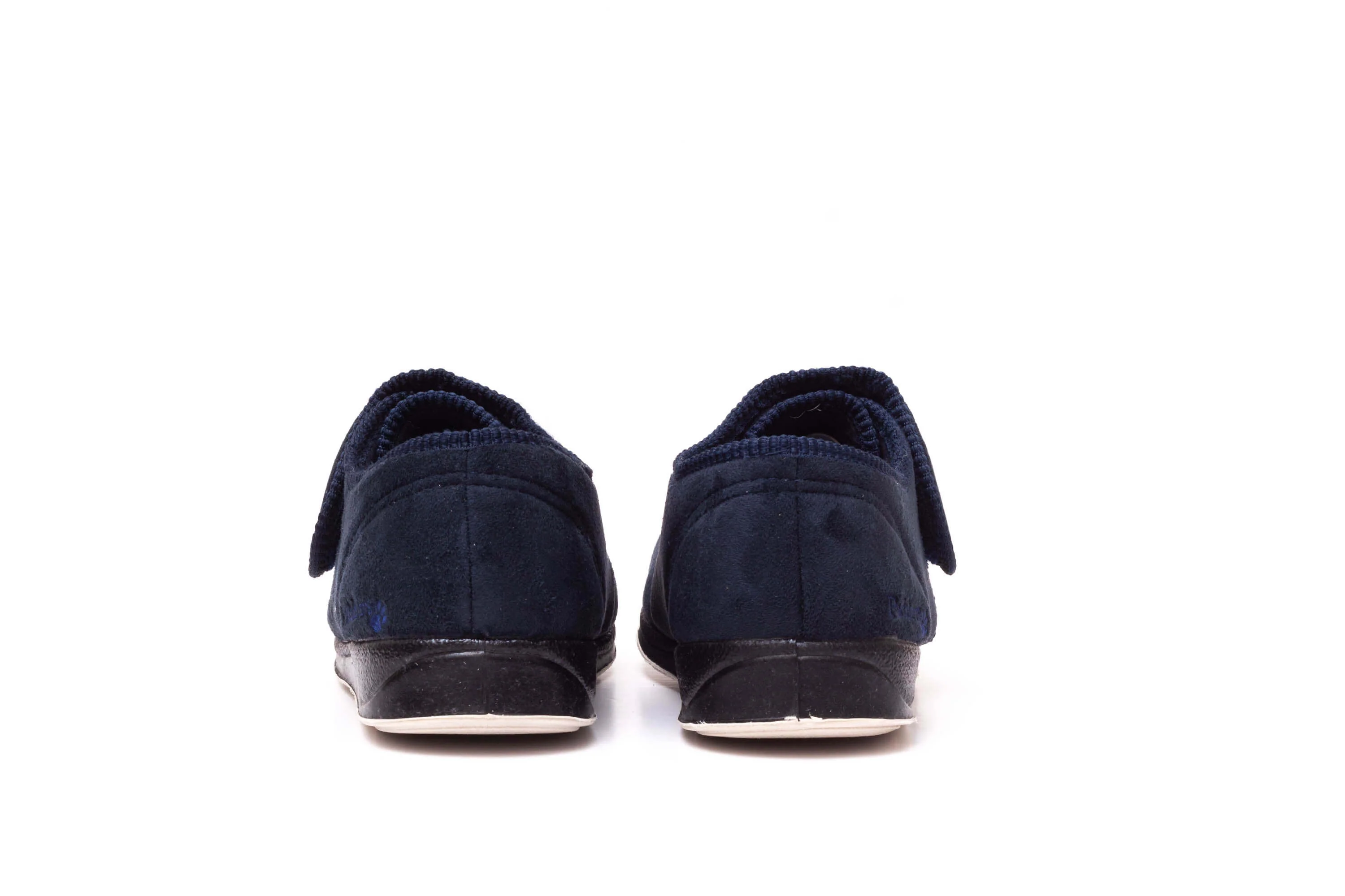 Mens Wide Fit Padders Charles Velcro Slipper - Image 14