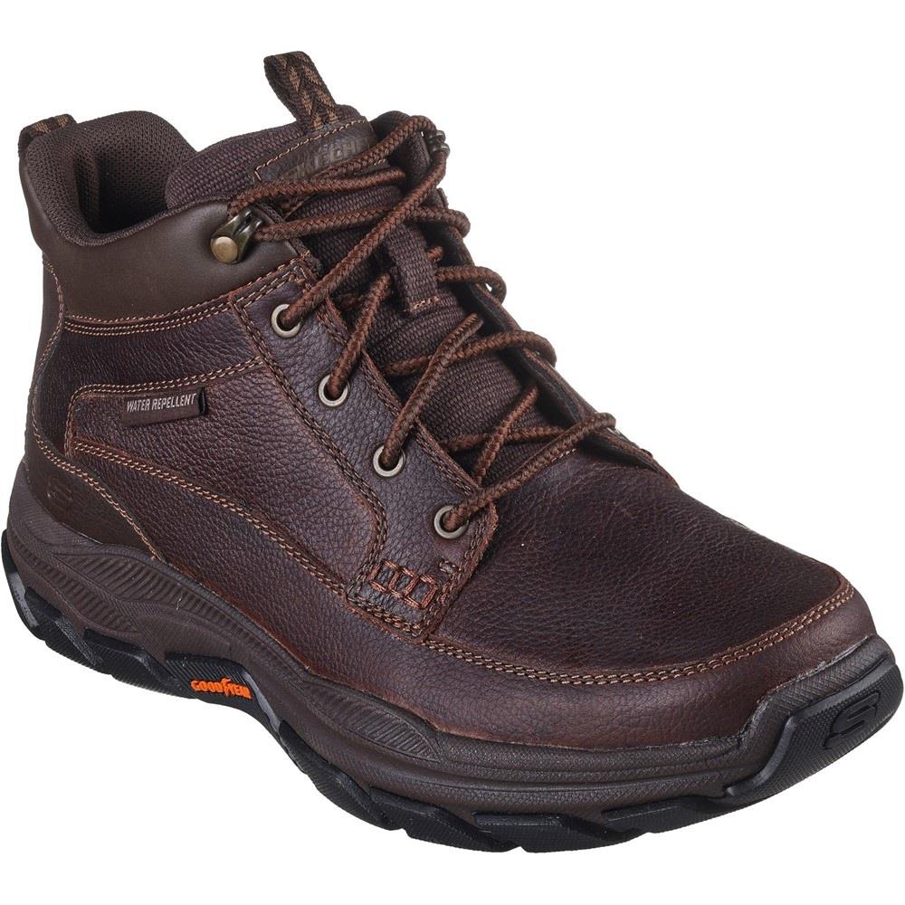 Men's Wide Fit Skechers 204454 Respected Boswell Waterproof Boots - Image 3
