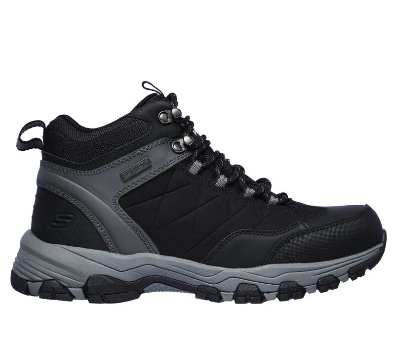Men's Relaxed Fit Skechers 66283 Selmen Telago Hiking Boots - Image 2
