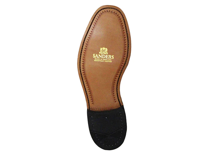 Mens Wide Fit Sanders Guildford Formal Shoes - Image 10