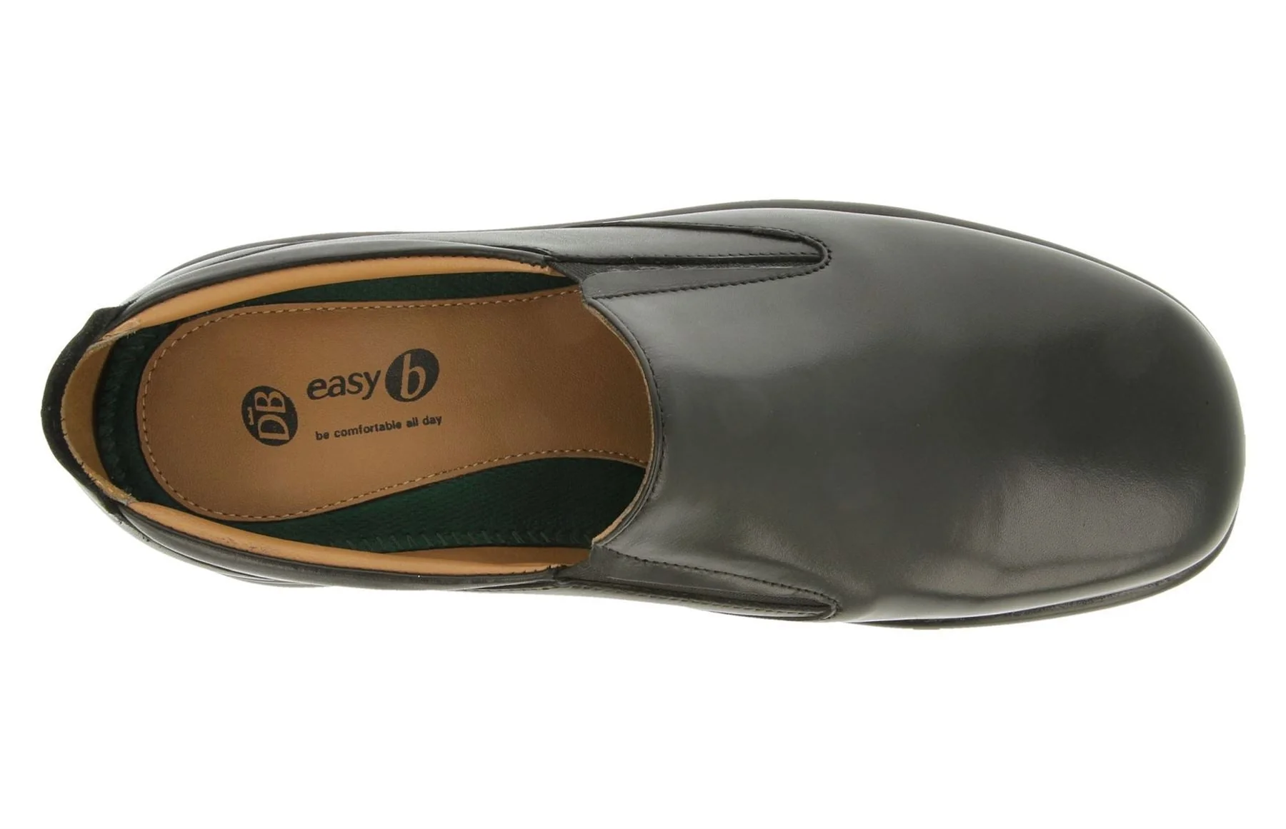 Mens Wide Fit DB Dalton Slip On Luxury Shoes - Image 4