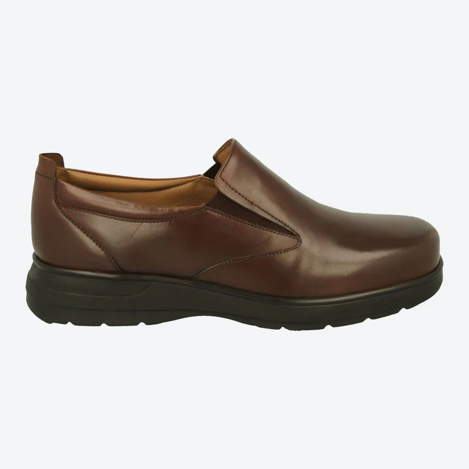 Mens Wide Fit DB Dalton Slip On Luxury Shoes - Image 5