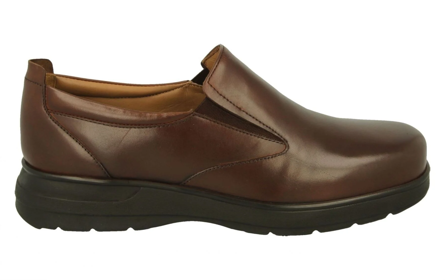 Mens Wide Fit DB Dalton Slip On Luxury Shoes - Image 6
