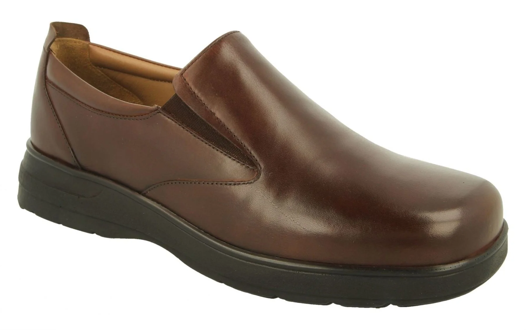 Mens Wide Fit DB Dalton Slip On Luxury Shoes - Image 7