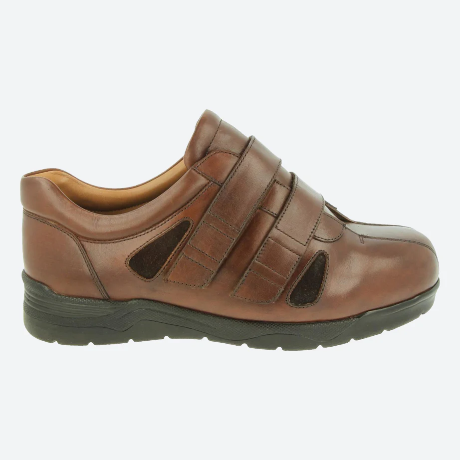 Mens Wide Fit DB Darren Shoes - Image 6