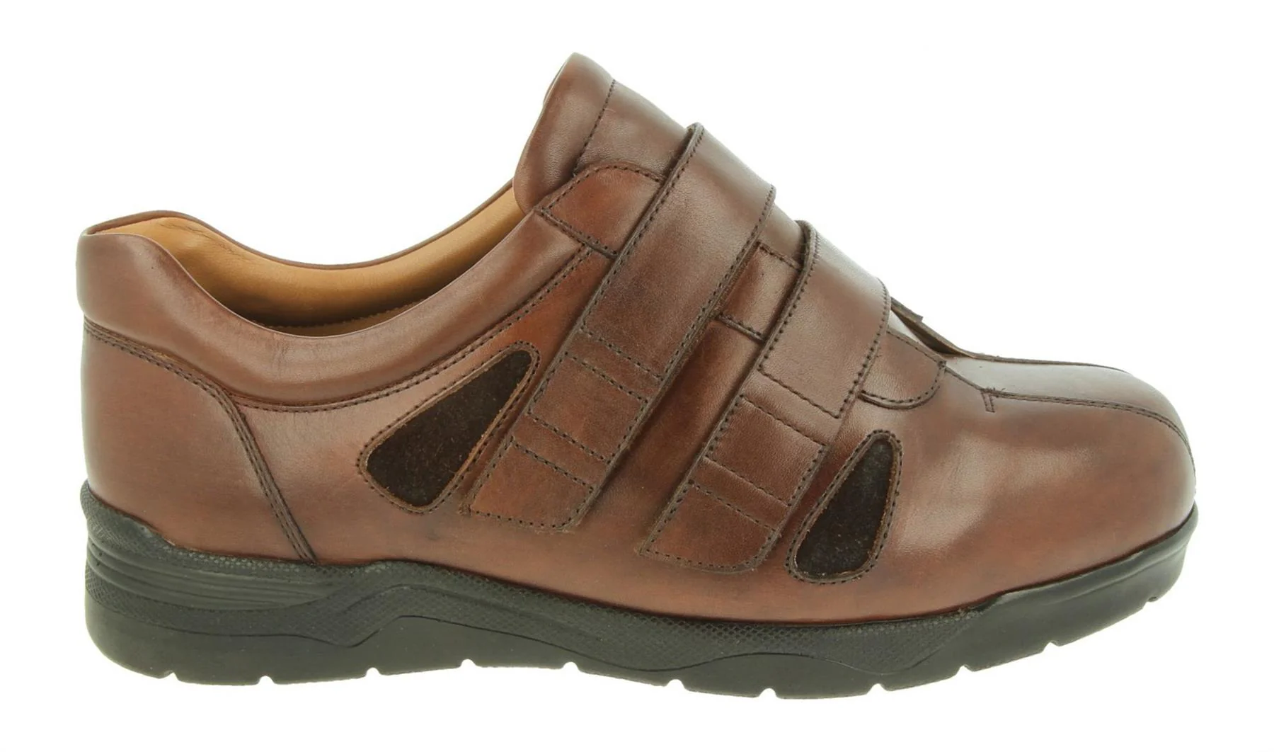 Mens Wide Fit DB Darren Shoes - Image 7