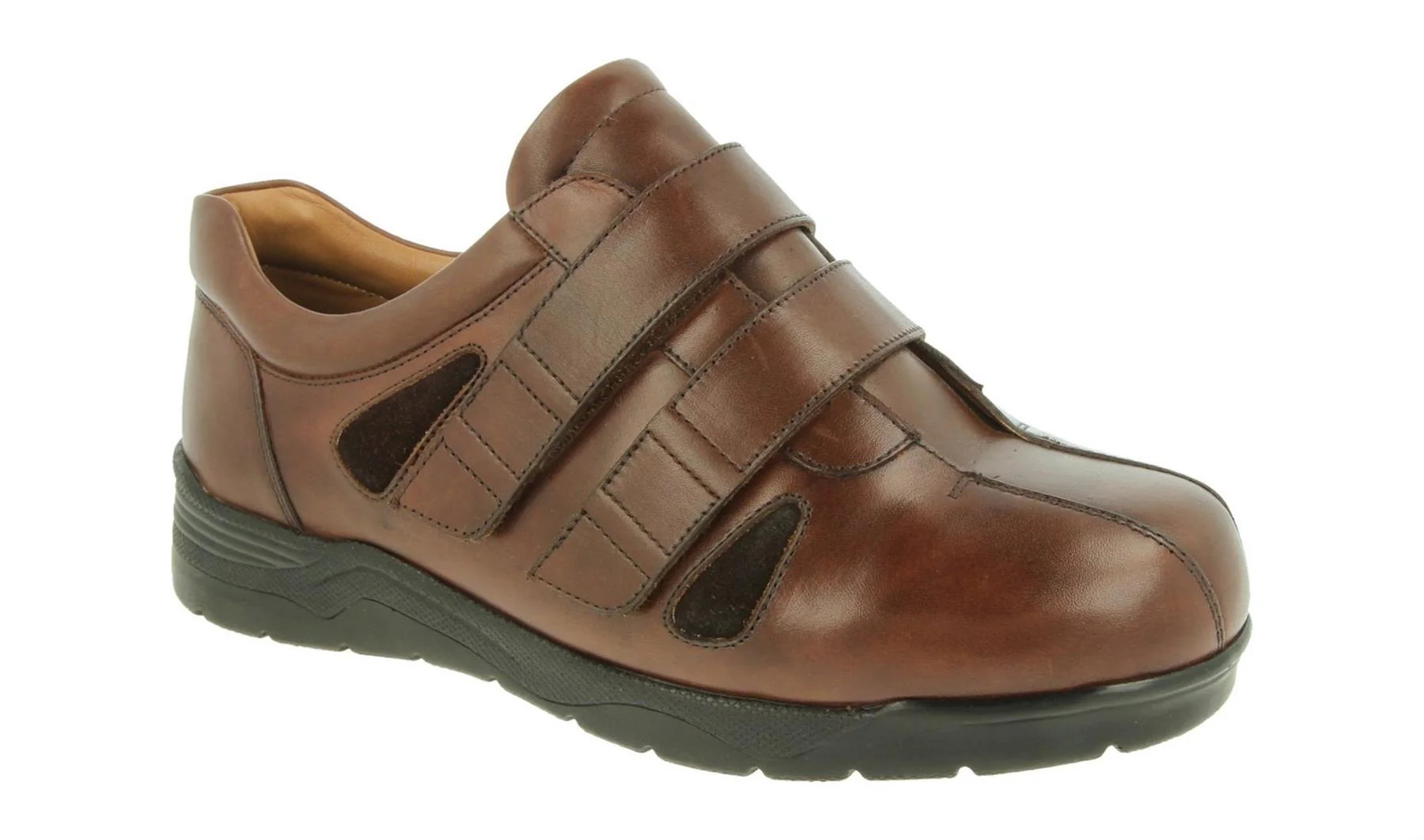 Mens Wide Fit DB Darren Shoes - Image 8