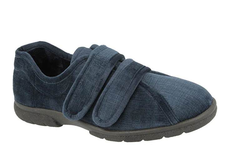Mens Wide Fit DB Hamilton Slippers - Image 3