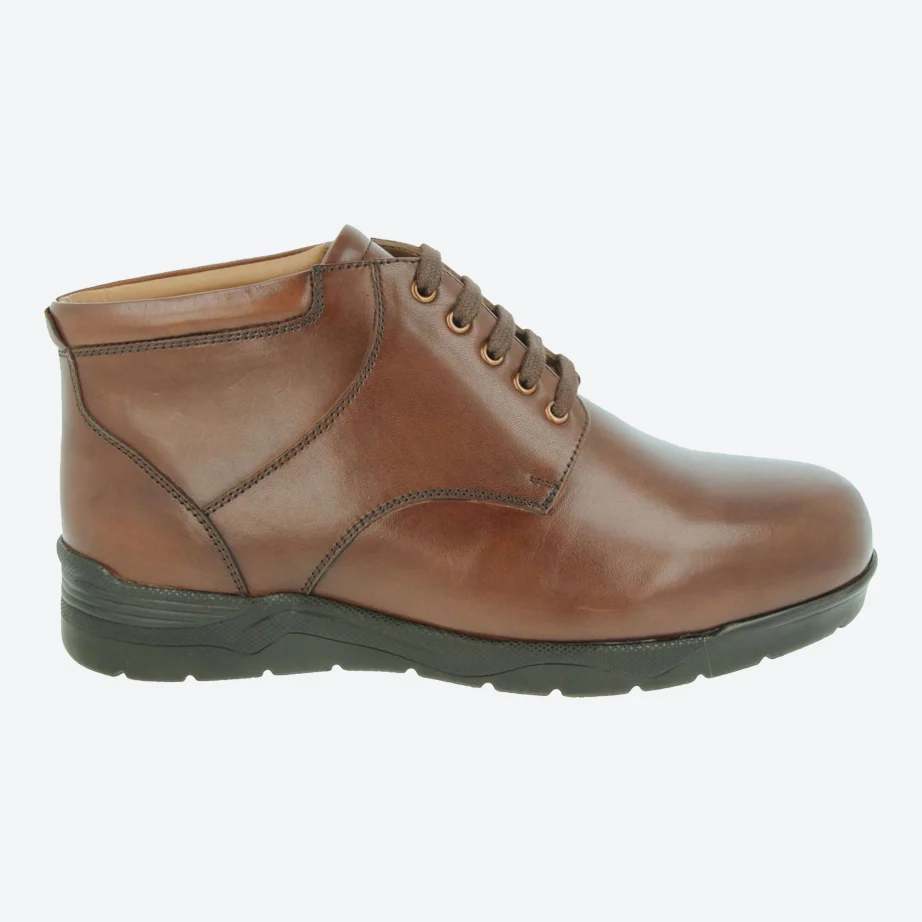 Mens Wide Fit Douglas Walking Ankle Boots - Image 5