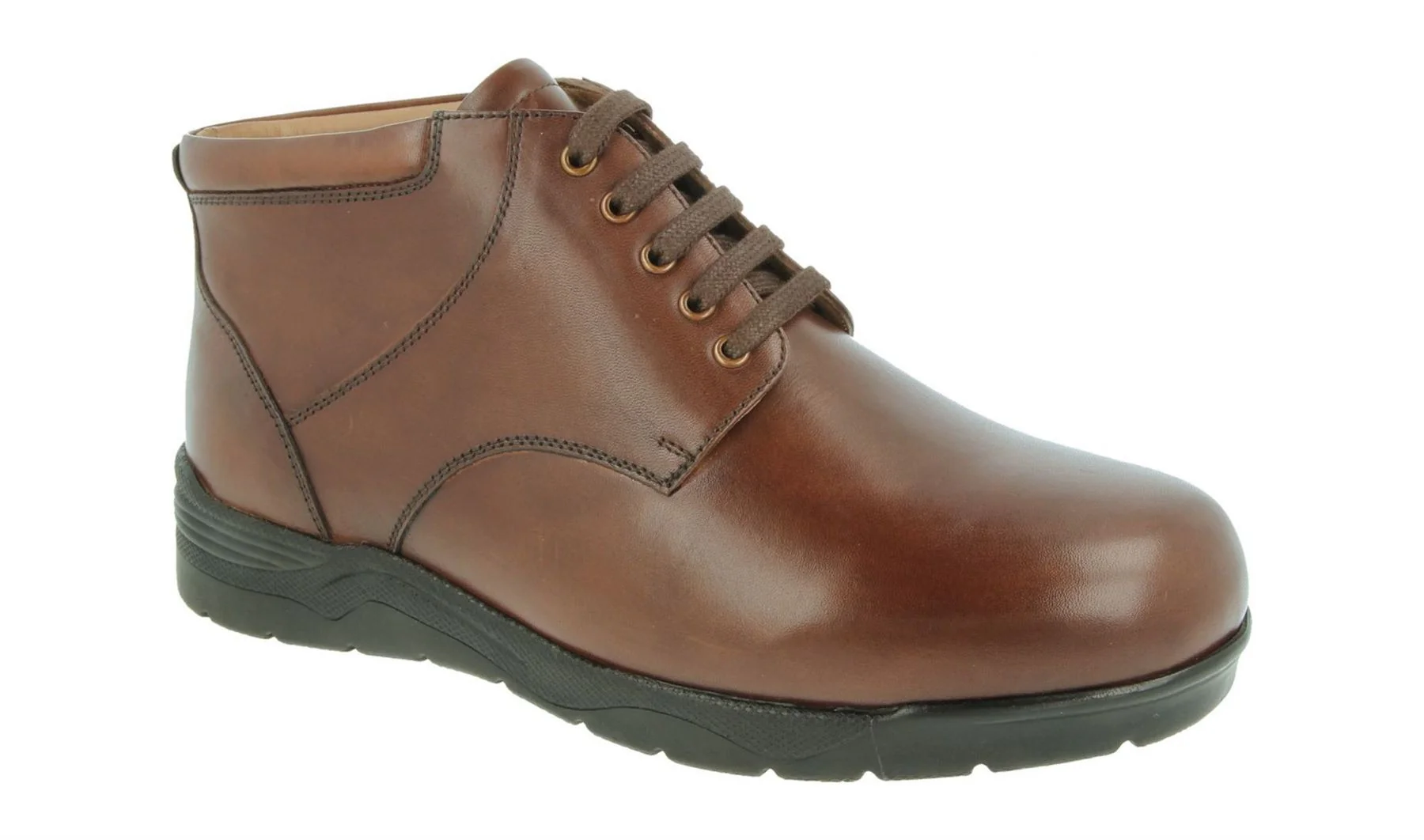 Mens Wide Fit Douglas Walking Ankle Boots - Image 7