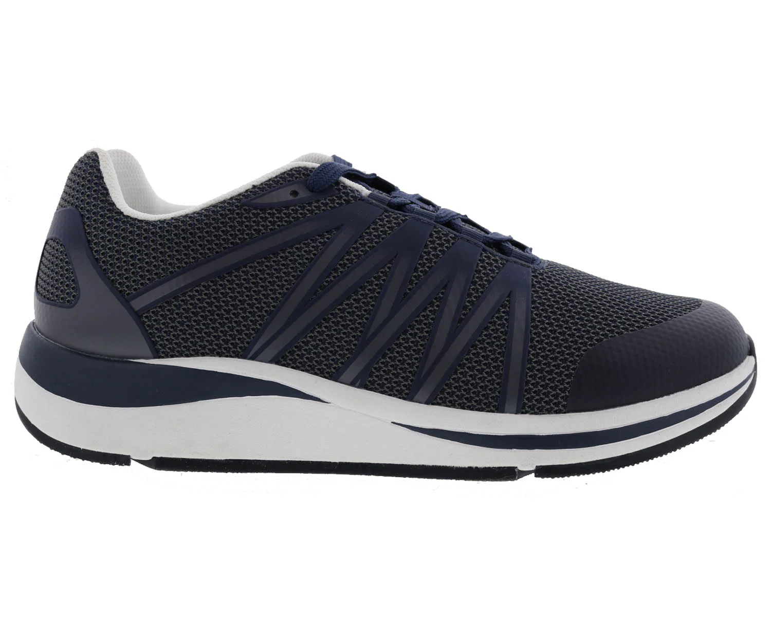 Mens Wide Fit Drew Player Trainers - Image 2