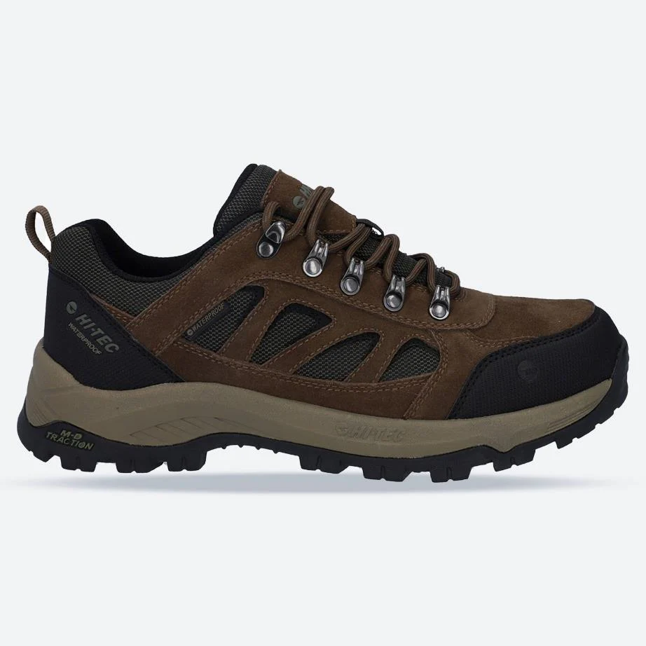 Men's Wide Fit Hi-tec Bandera Expedition Low Hiker Waterproof Trainers