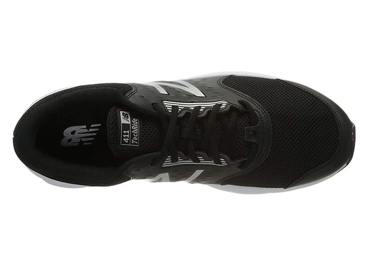 Mens Wide Fit New Balance M411LB1 Walking and Running Trainers - Image 5