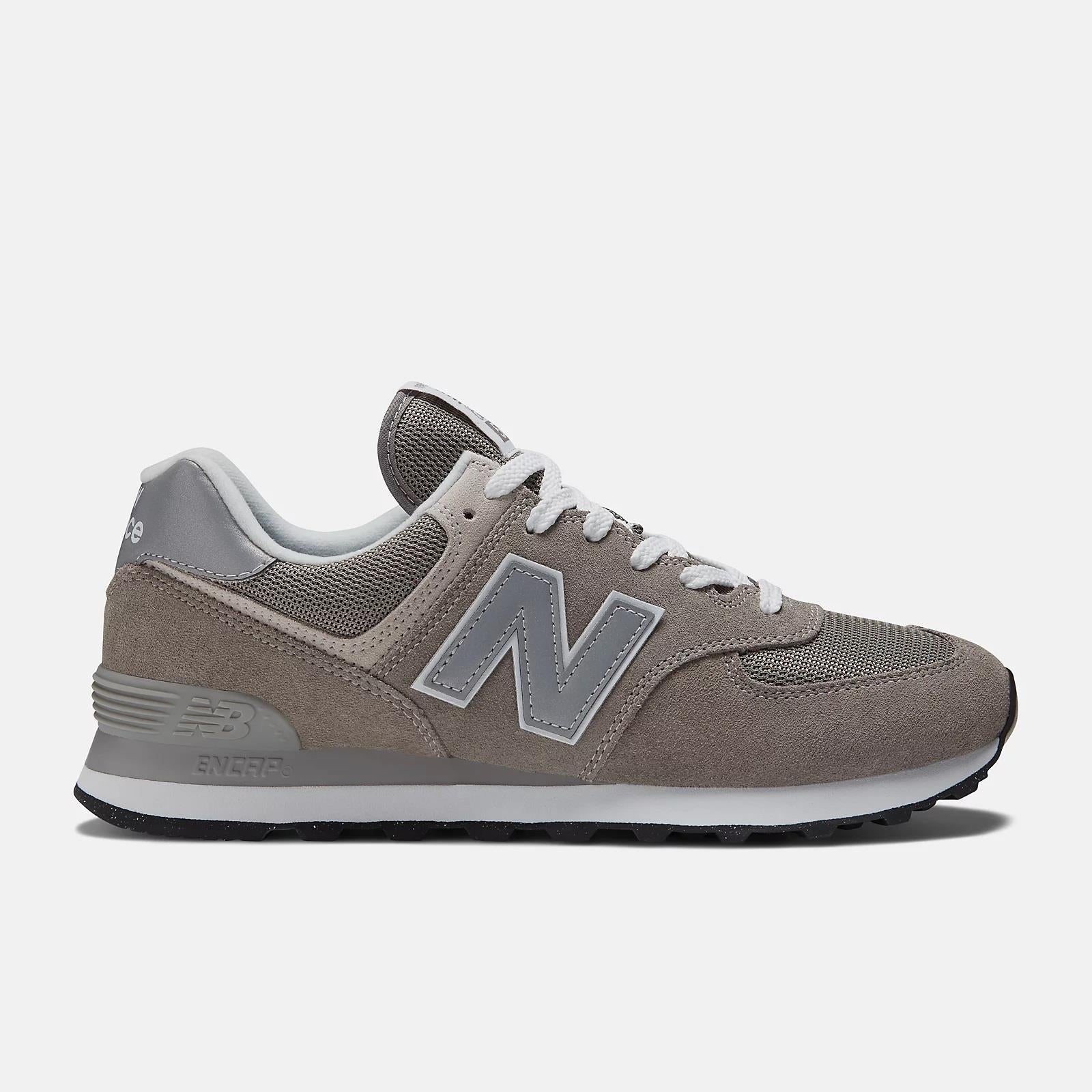 Men's Wide Fit New Balance ML574EVG Walking/Running Trainers - Exclusive - Grey ENCAP Width 4E - Image 2