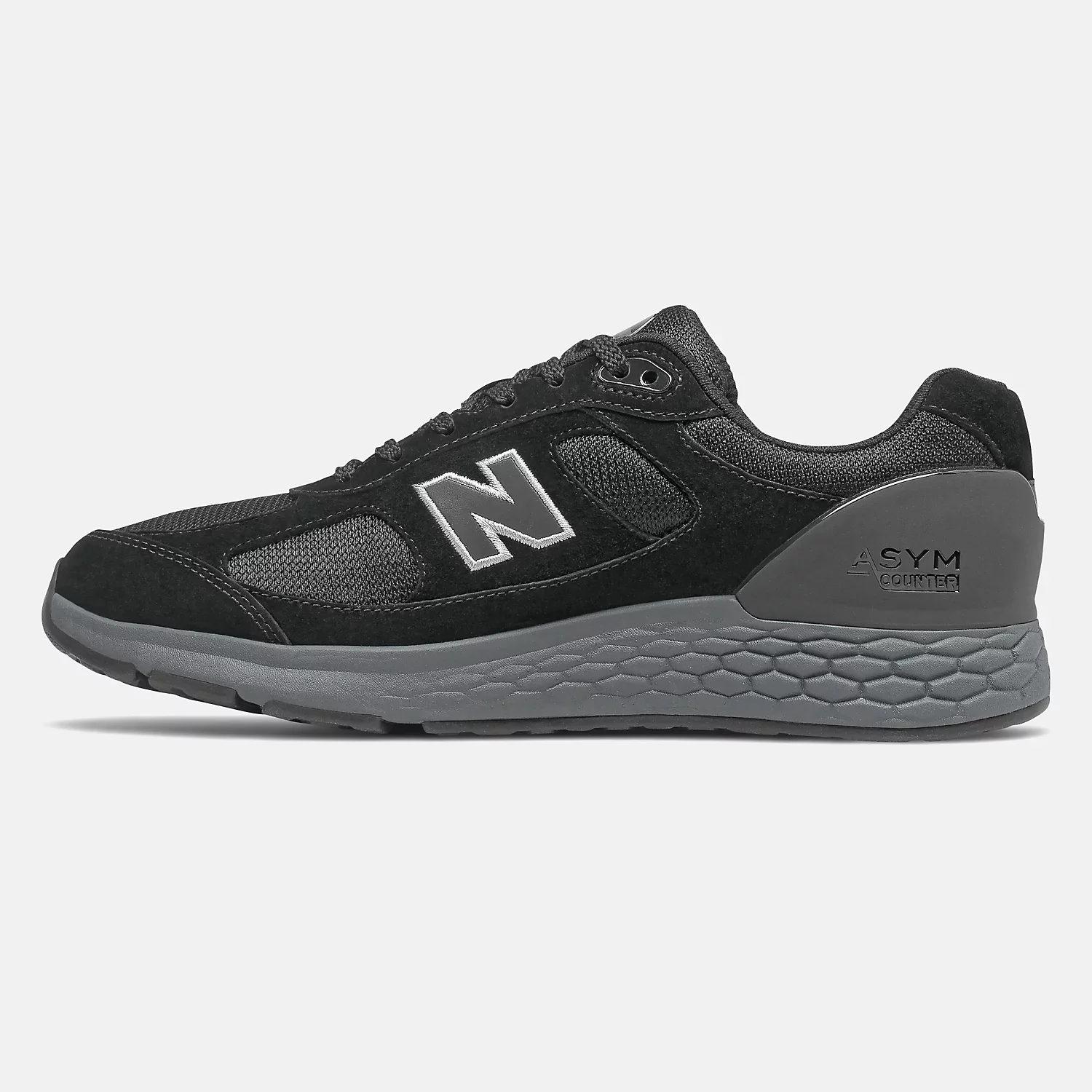 Mens Wide Fit New Balance MW1880 Walking  Grey Trainers - Image 7