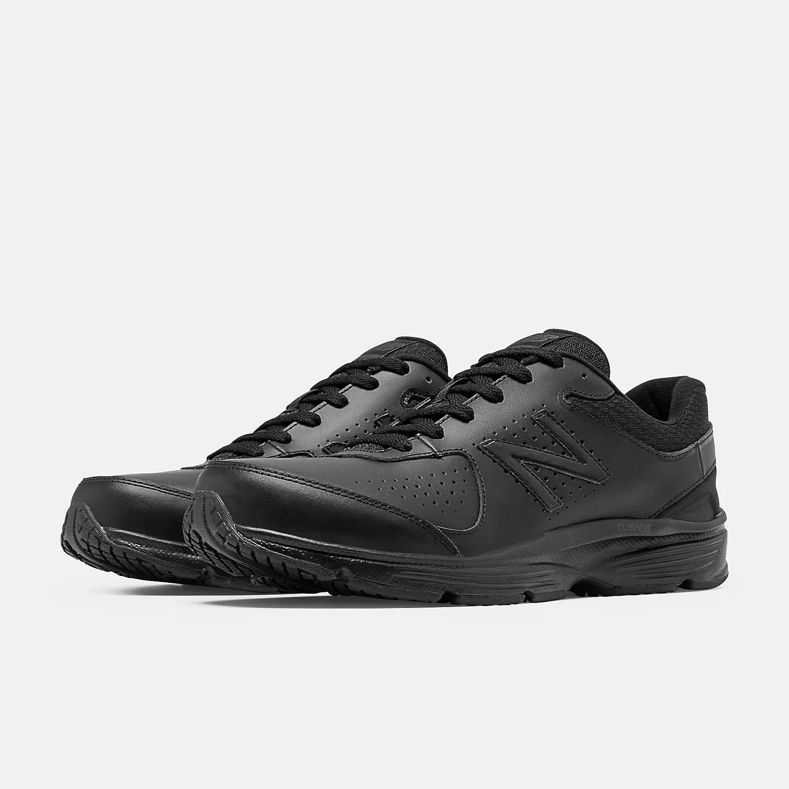 Mens Wide Fit New Balance MW411BK2 Trainers - Image 5