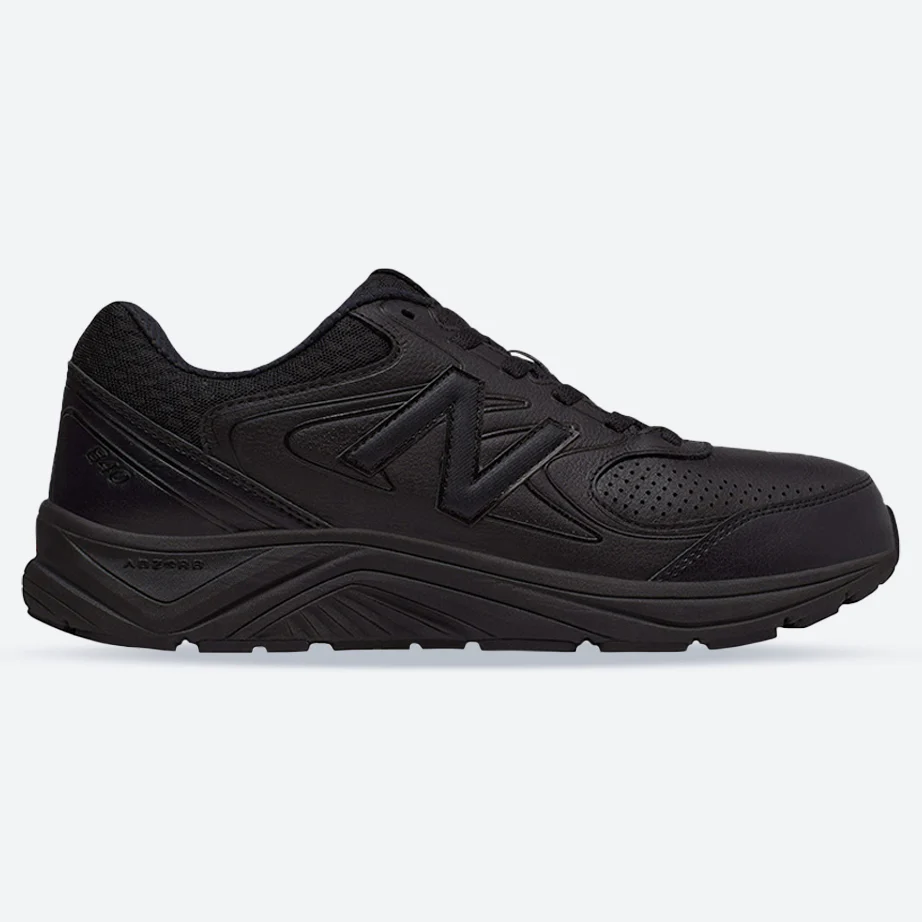 Men's Wide Fit New Balance MW840BK2 Walking Trainers
