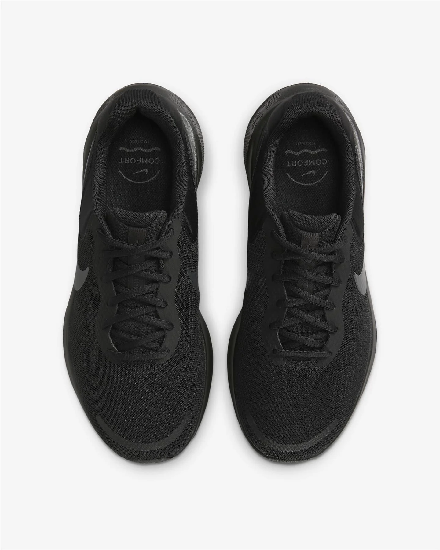 Men's Wide Fit Nike FB8501-001 Revolution 7 Running Trainers - Image 7