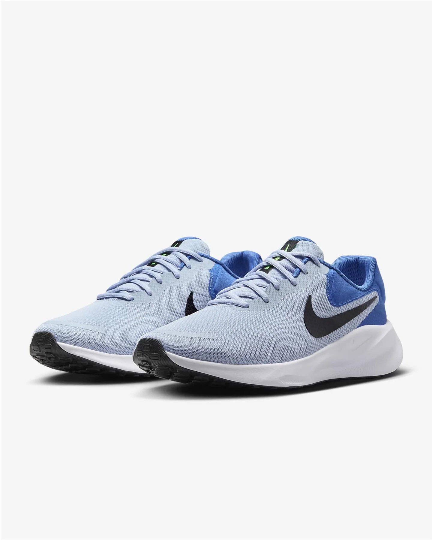 Men's Wide Fit Nike FB8501-402 Revolution 7 Running Trainers - Image 5
