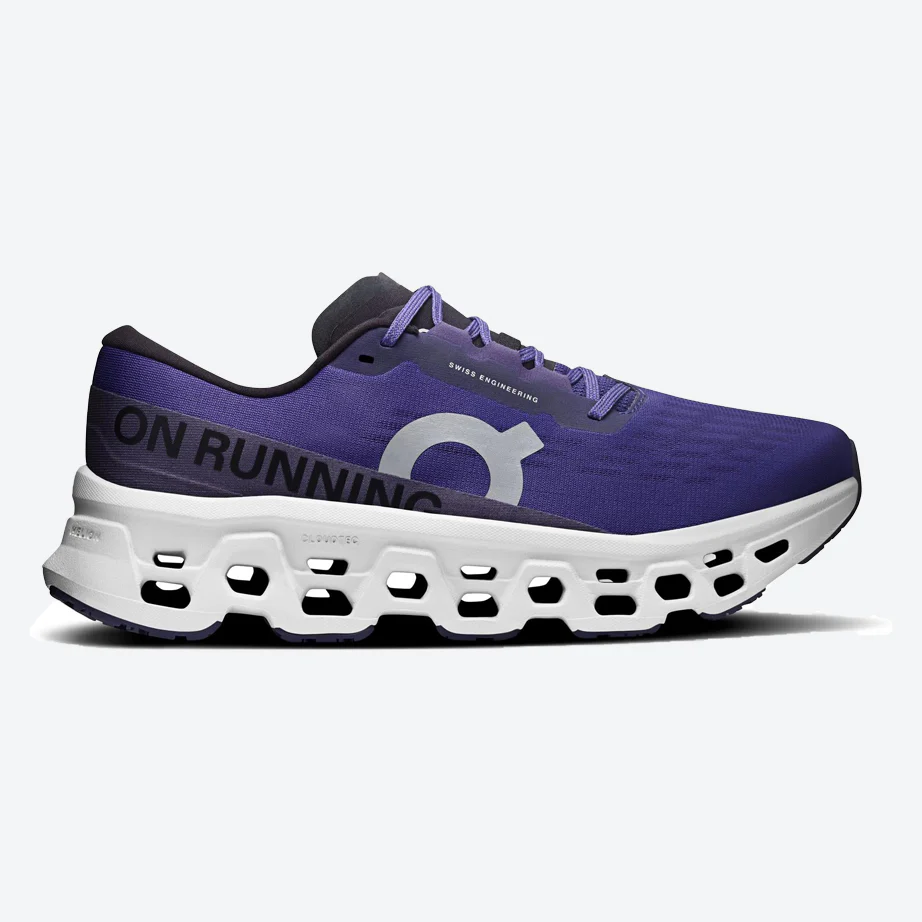 Mens Wide Fit On Cloudmonster 3 Trainers - Twilight White