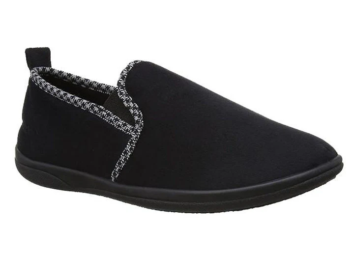 Mens Wide Fit Padders Lewis Slip On Slippers - Image 3