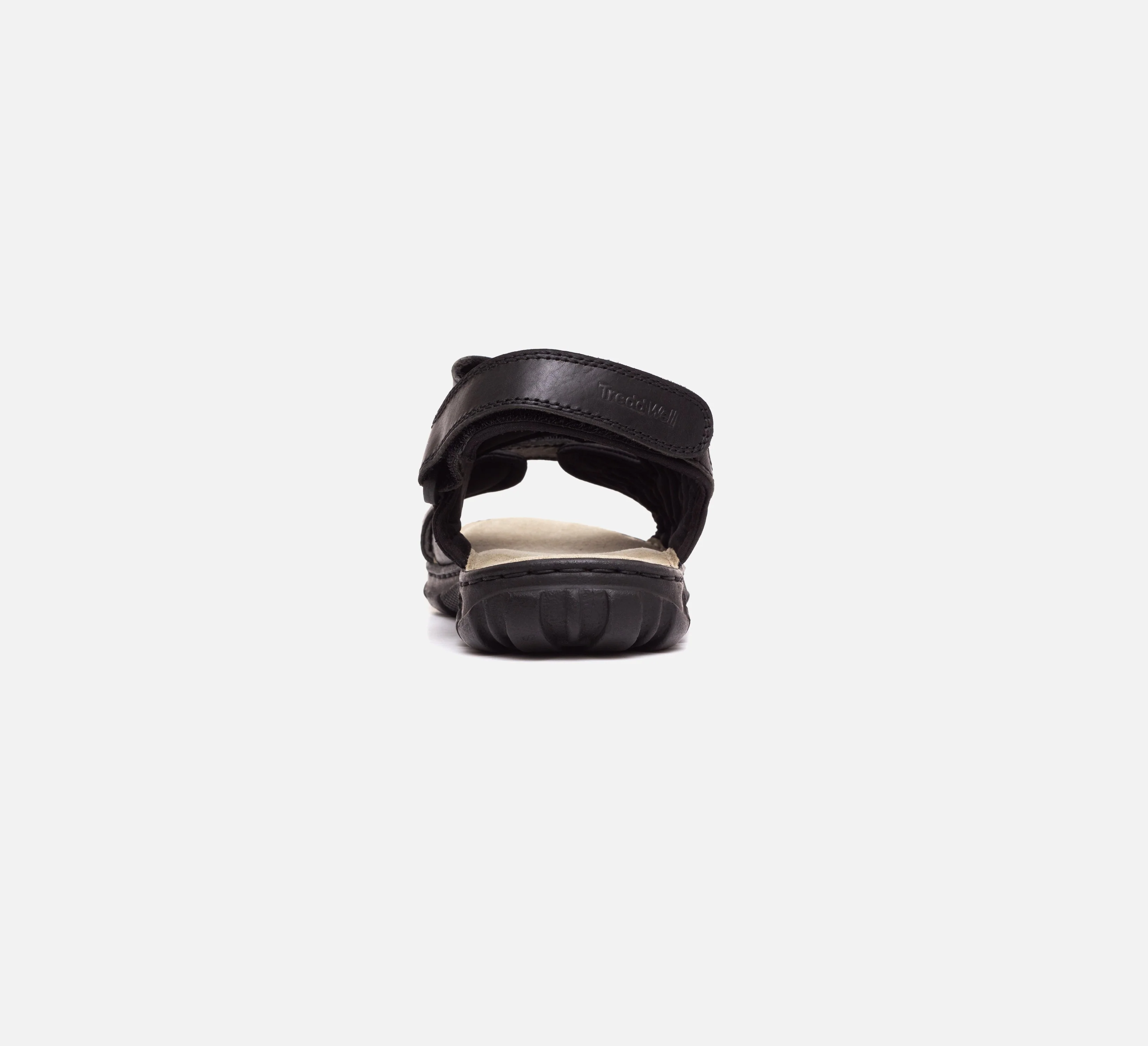 Mens Wide Fit Sandals Ashley Sandals by Tredd Well - Black - Image 6