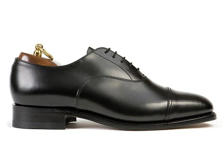 Mens Wide Fit Sanders Oxford Shoes - Image 4