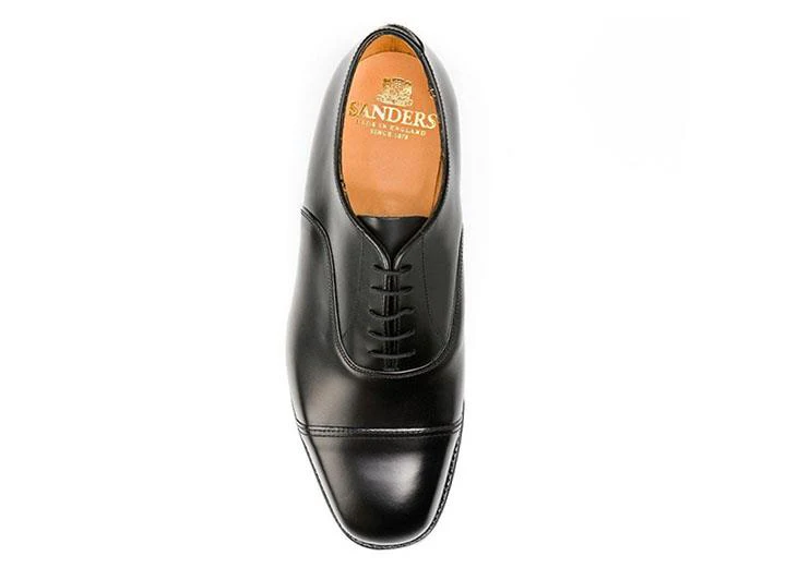 Mens Wide Fit Sanders Oxford Shoes - Image 5