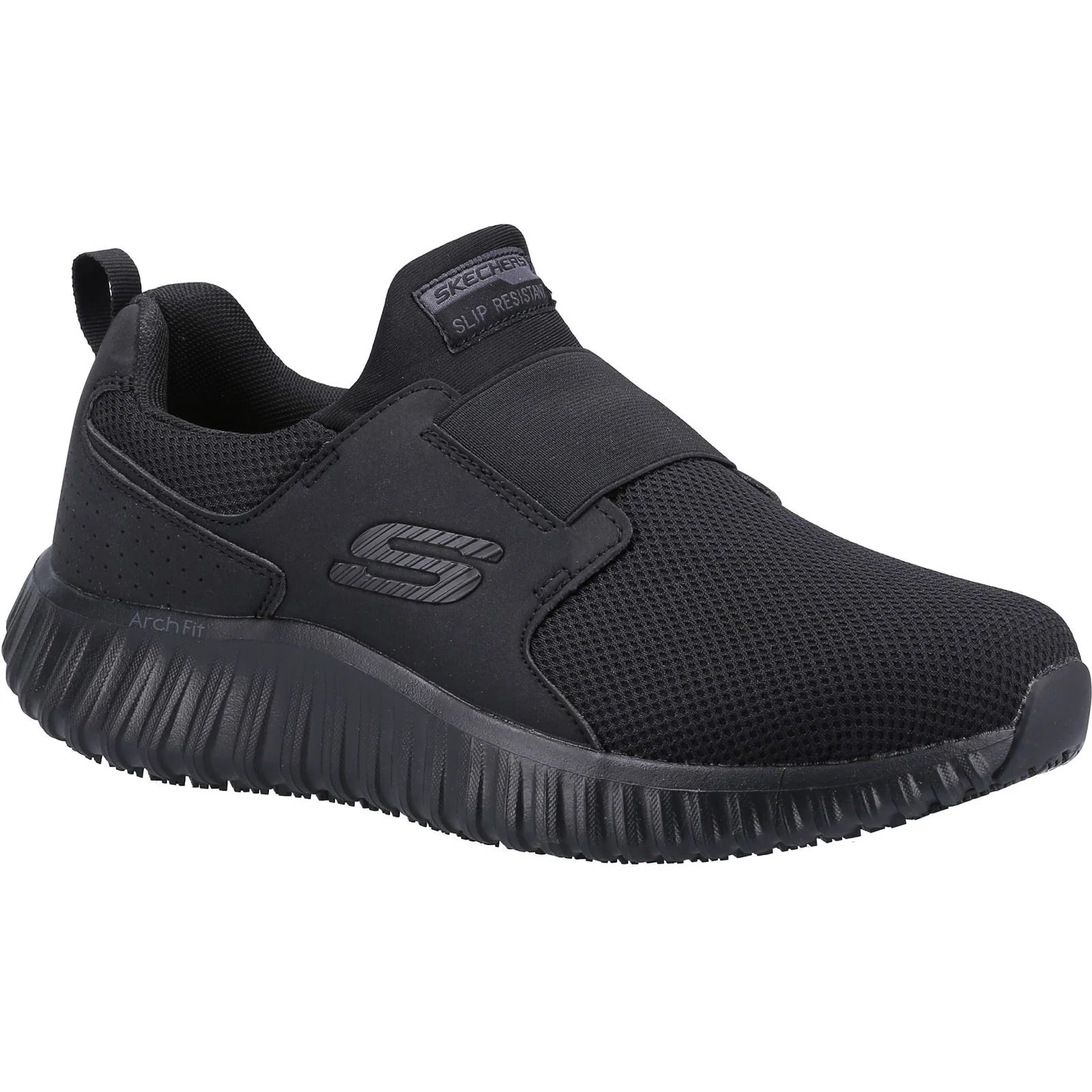 Men's Wide Fit Skechers 200027EC Cicades Occupational Trainers - Image 3