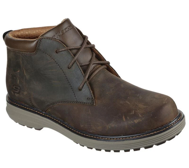 Men's Wide Fit Skechers 204266 Wenson Osteno Boots - Image 3