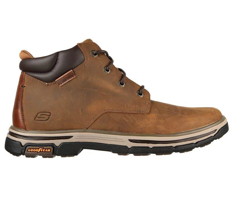 Men's Wide Fit Skechers 204394 Segment 2.0 Brogden Boots - Image 8