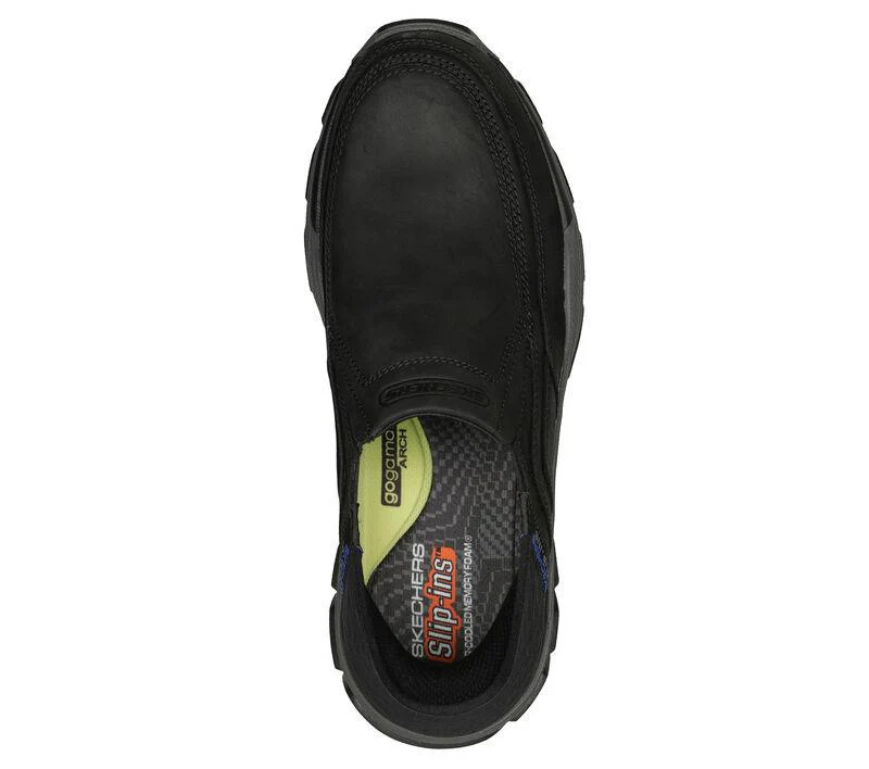 Men's Wide Relaxed Fit Skechers 204810 Slip-ins Rf Respected Elgin Trainers - Image 10