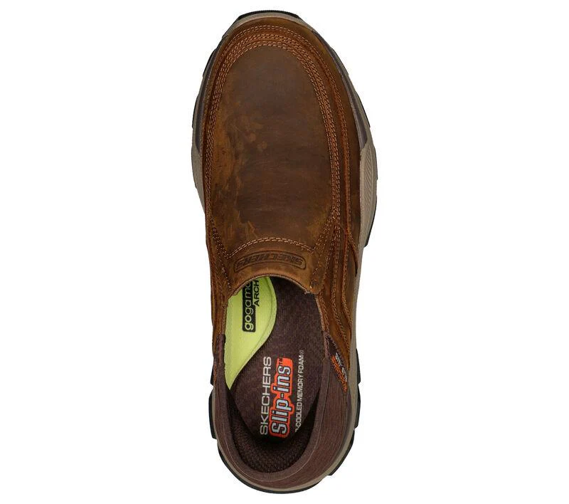 Men's Wide Relaxed Fit Skechers 204810 Slip-ins Rf Respected Elgin Trainers - Image 5