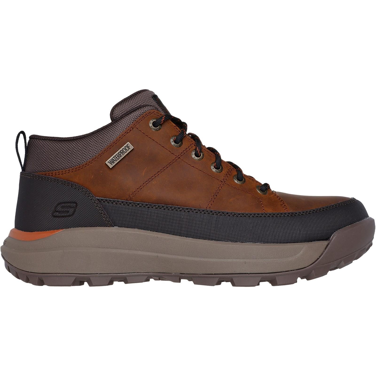 Men's Wide Fit Skechers 210900W Cambert Bruin Boots - Image 2