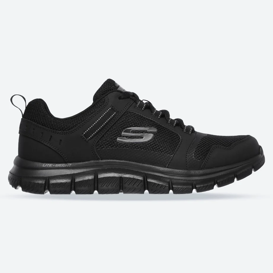 Men's Wide Fit Skechers 232001 Track Knockhill Trainers
