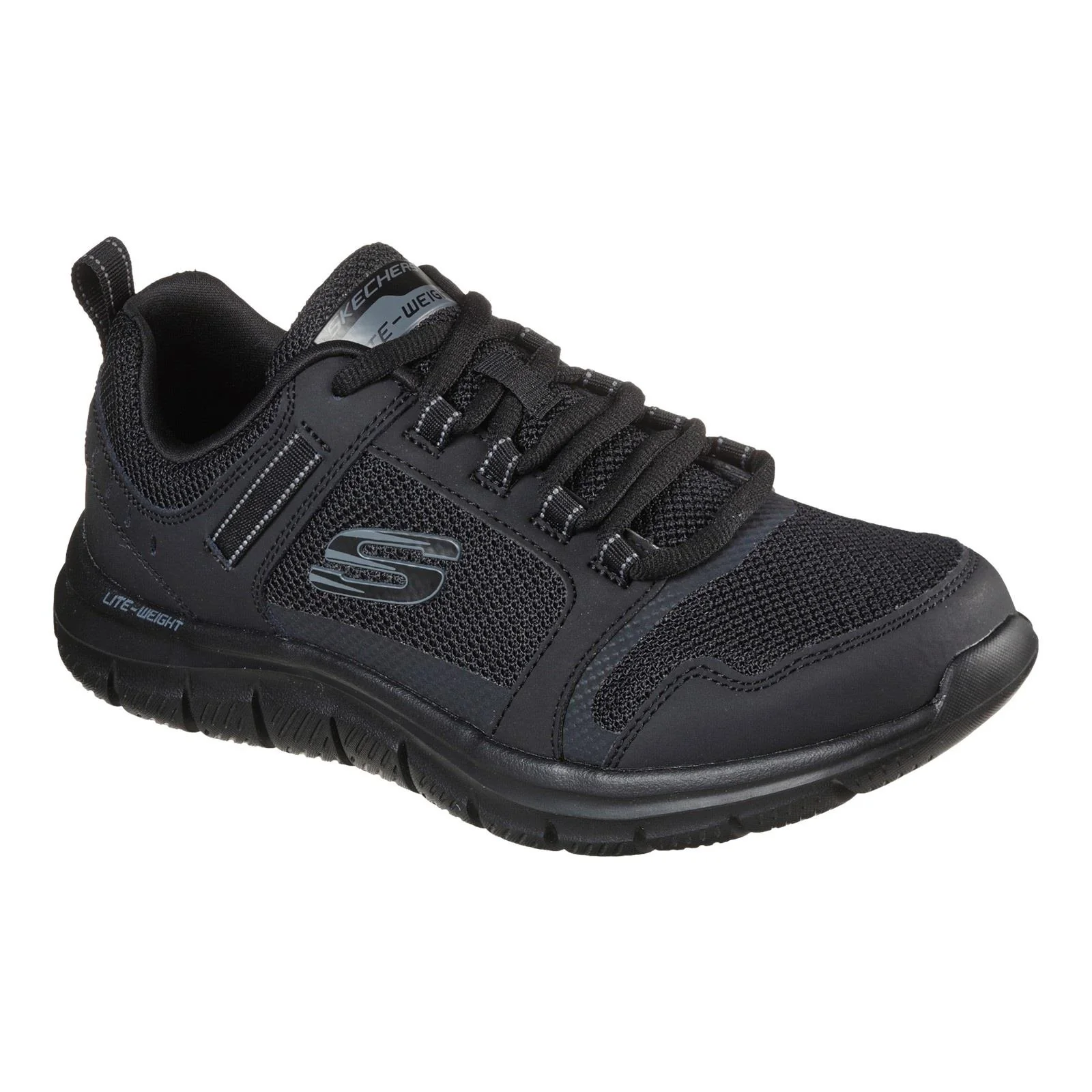 Men's Wide Fit Skechers 232001 Track Knockhill Trainers - Image 4