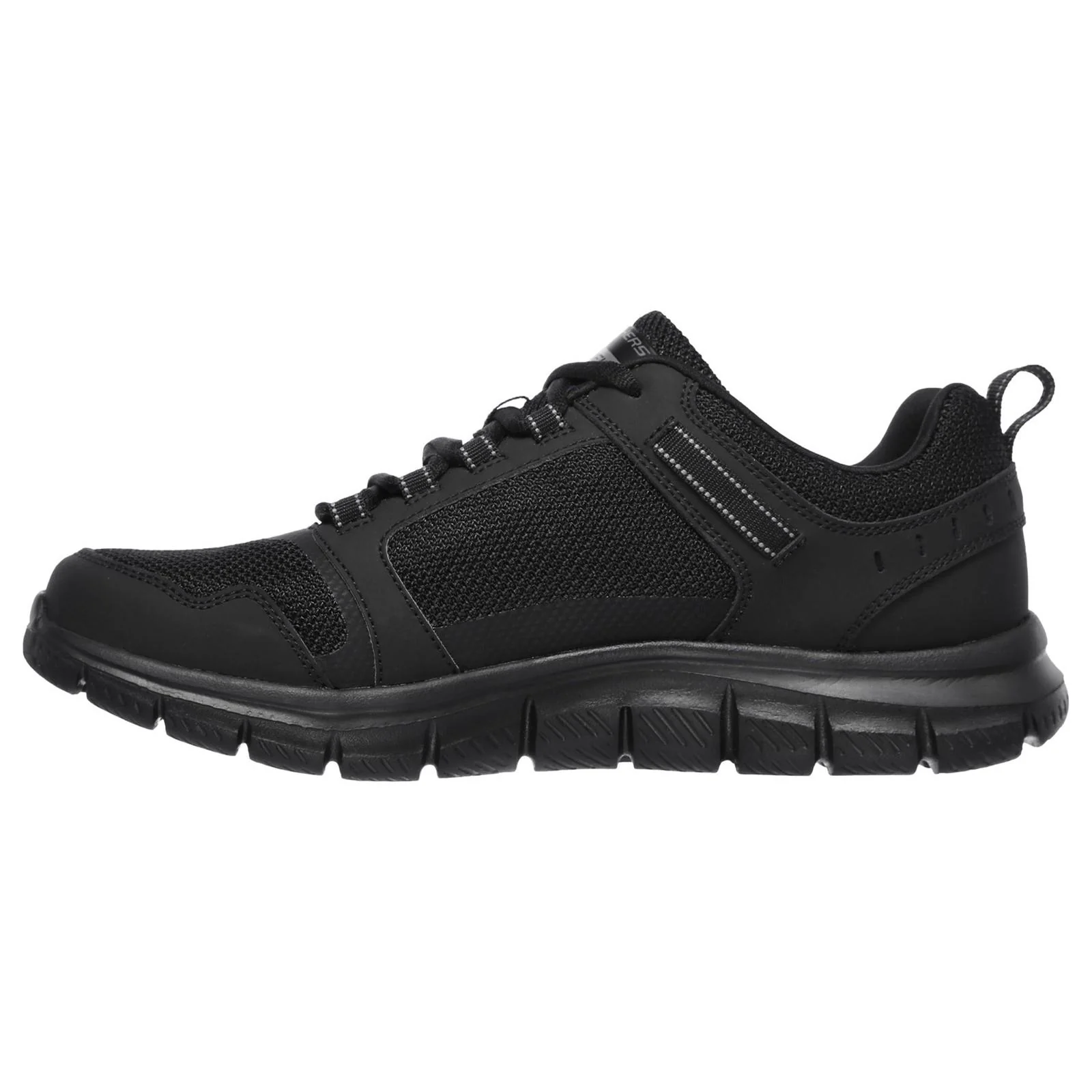 Men's Wide Fit Skechers 232001 Track Knockhill Trainers - Image 5