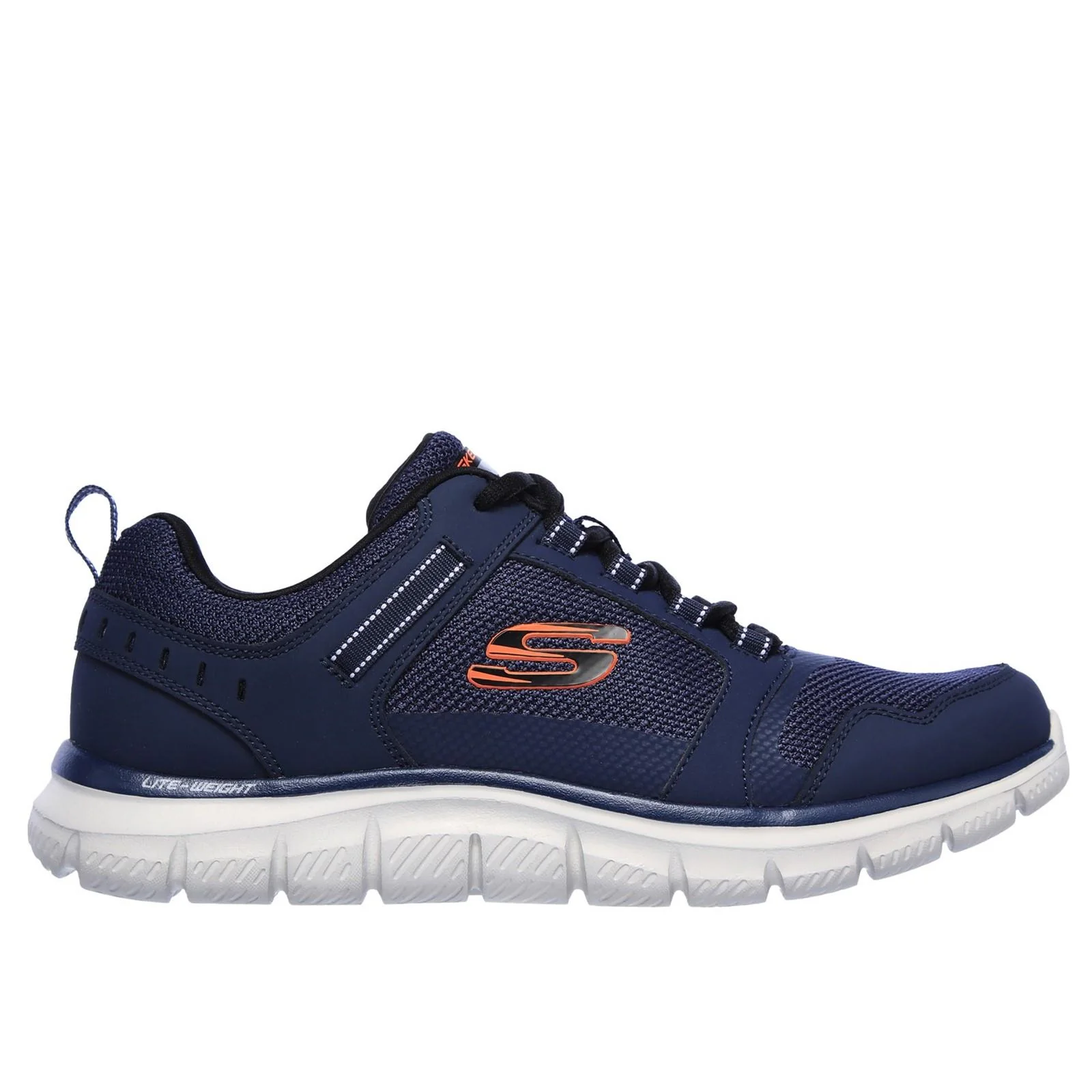 Men's Wide Fit Skechers 232001 Track Knockhill Trainers - Image 6