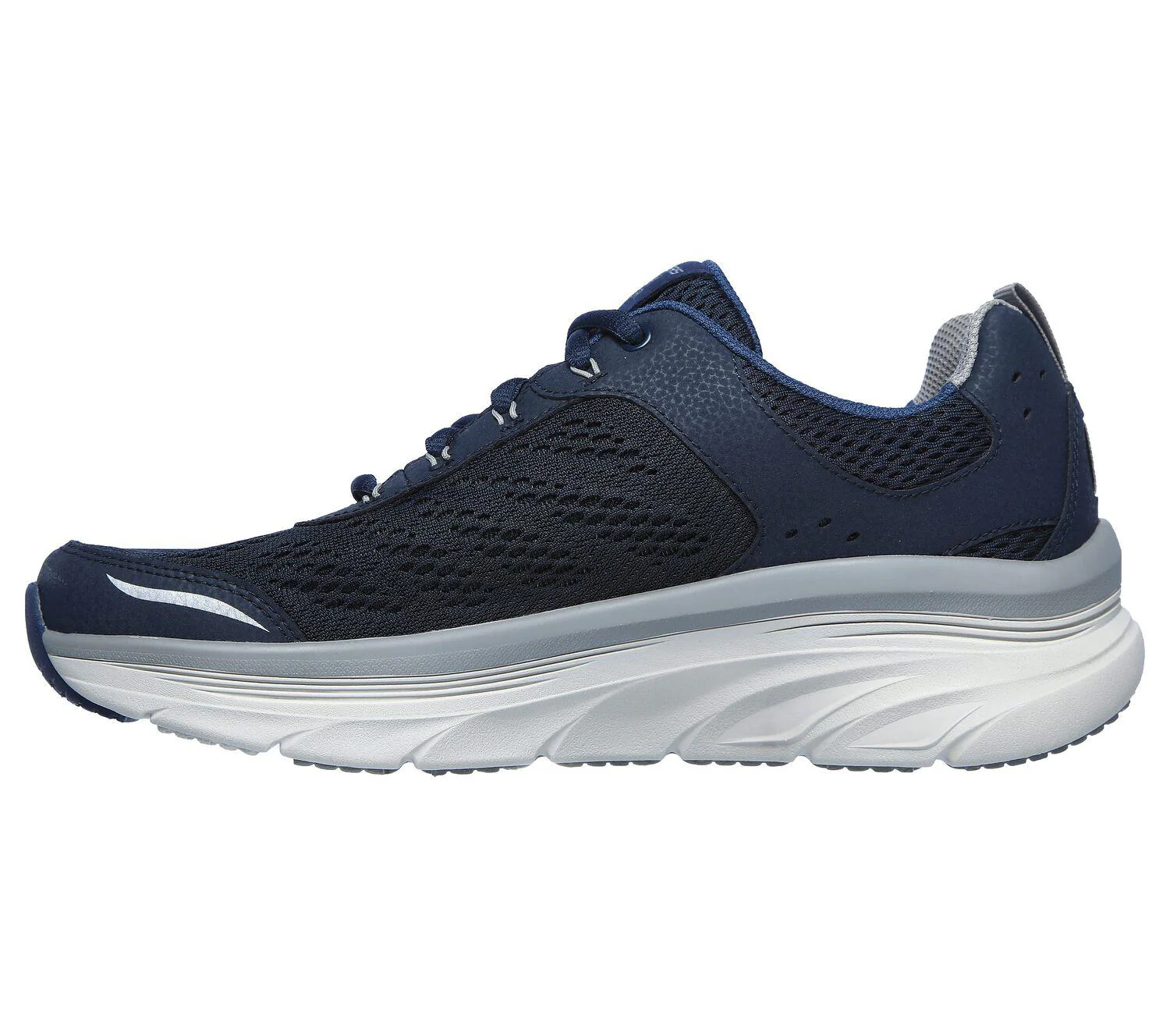 Men's Wide Fit Skechers 232044 D'lux Walker Walking Trainers - Image 11