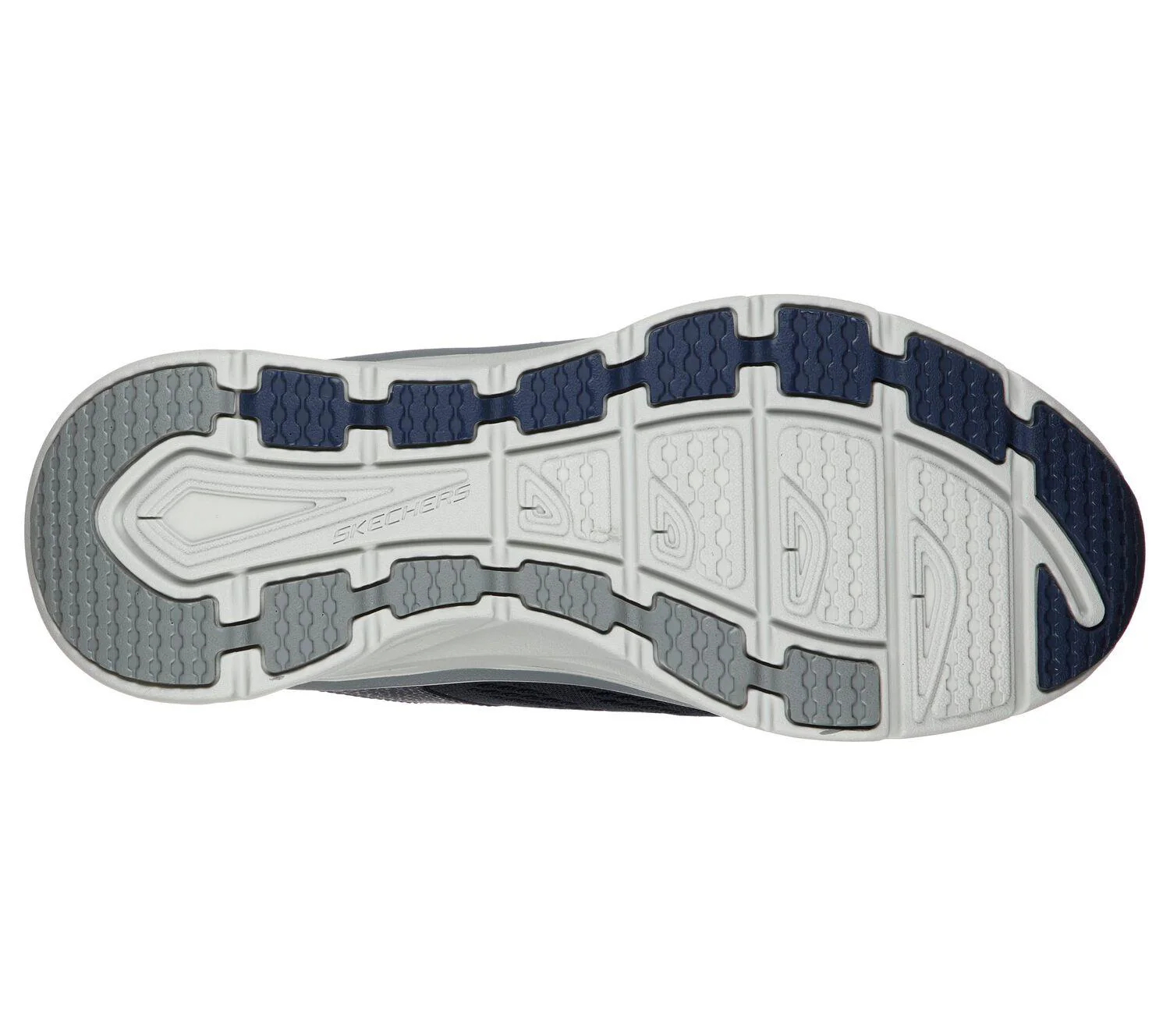 Men's Wide Fit Skechers 232044 D'lux Walker Walking Trainers - Image 13