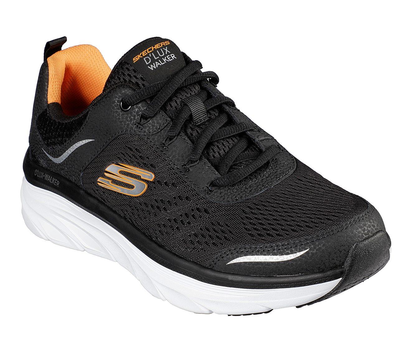 Men's Wide Fit Skechers 232044 D'lux Walker Walking Trainers - Image 3