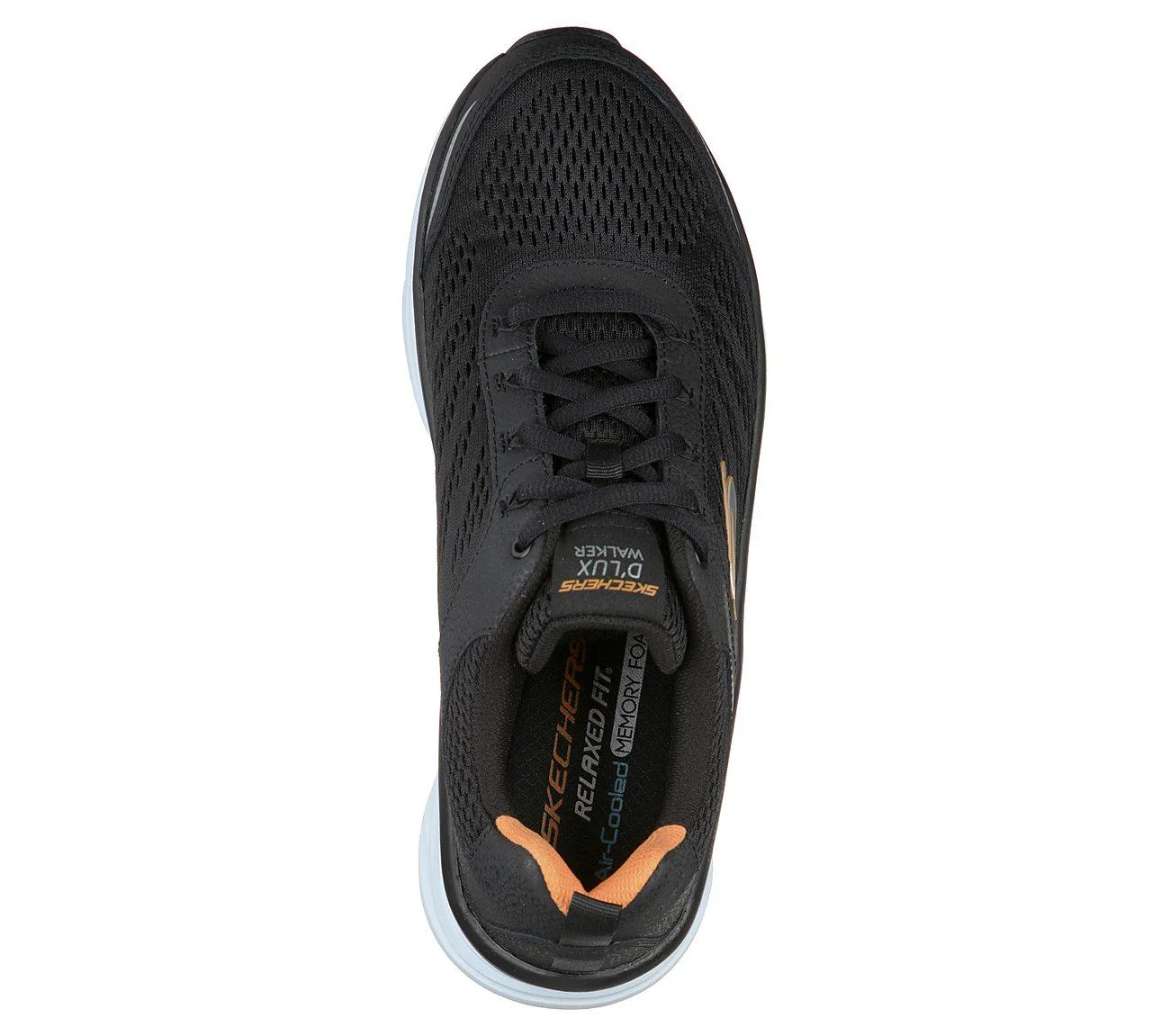Men's Wide Fit Skechers 232044 D'lux Walker Walking Trainers - Image 5