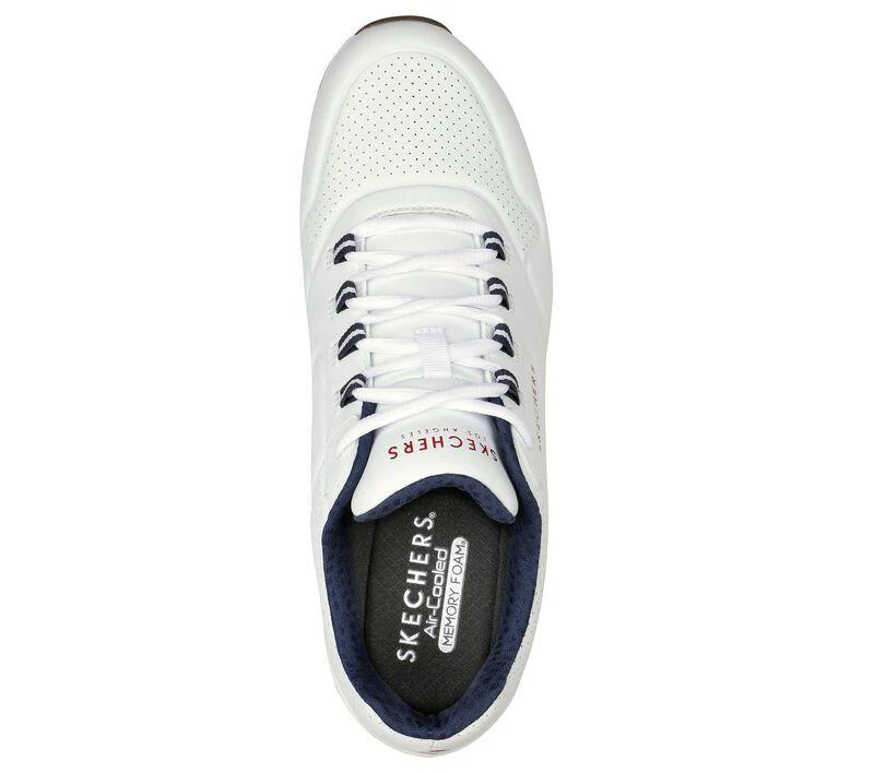 Men's Wide Fit Skechers 232181 Uno 2 Walking Trainers - Image 5